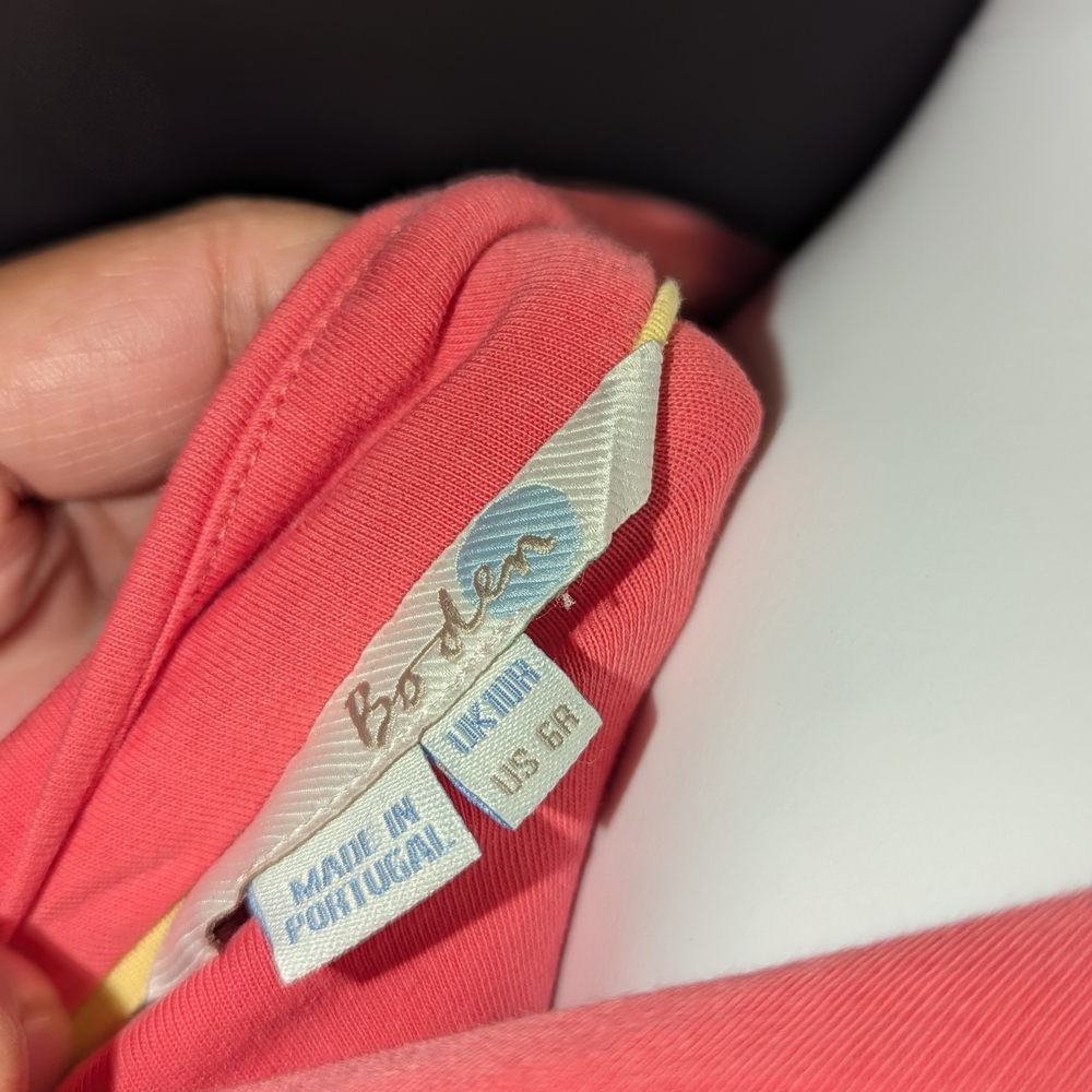 Boden Vibrant Coral Dress - Picture 4 of 4